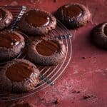 chocolate thumbprint cookies recipe
