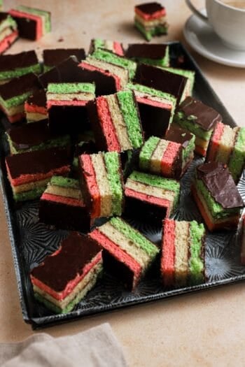 Italian tri color cookies