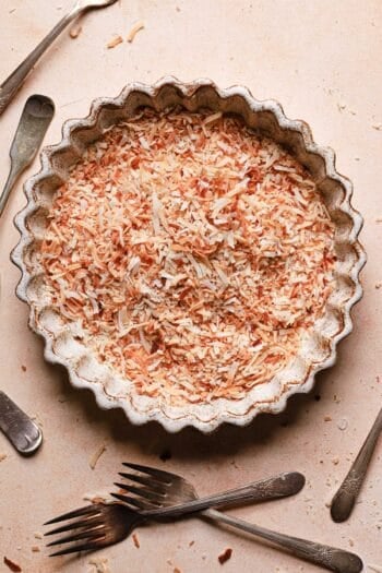 a bowl filled with toasted flakes