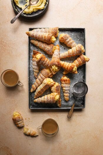 italian cream horns recipe