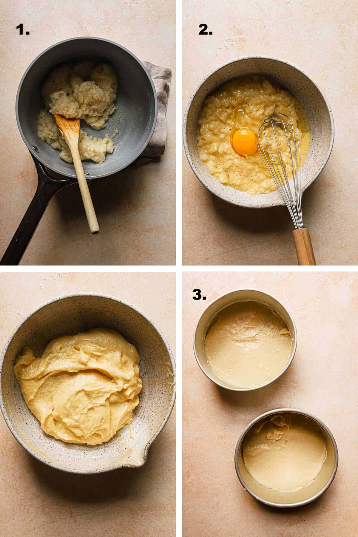 how to make cream puff cake