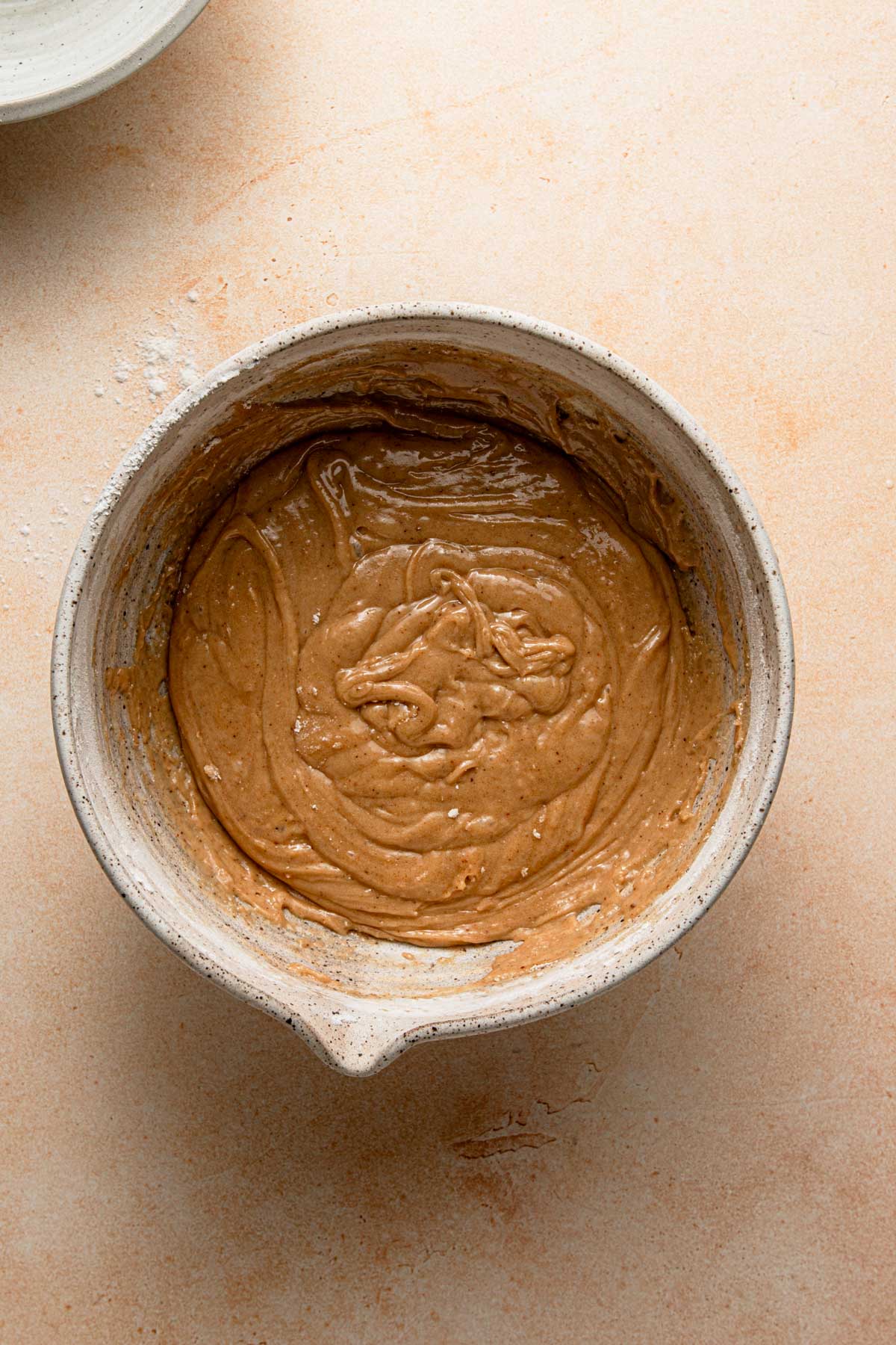 Honey cookies dough in a large bowl.