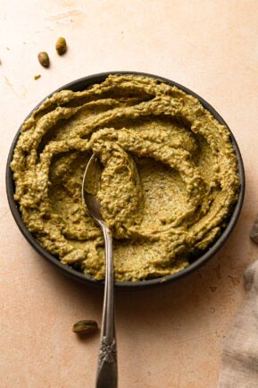 Pistachio frangipane recipe.