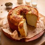 tall pistachio cake.