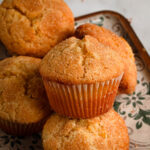 moist and tender Orange muffins.