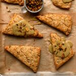Pistachio scones recipe.