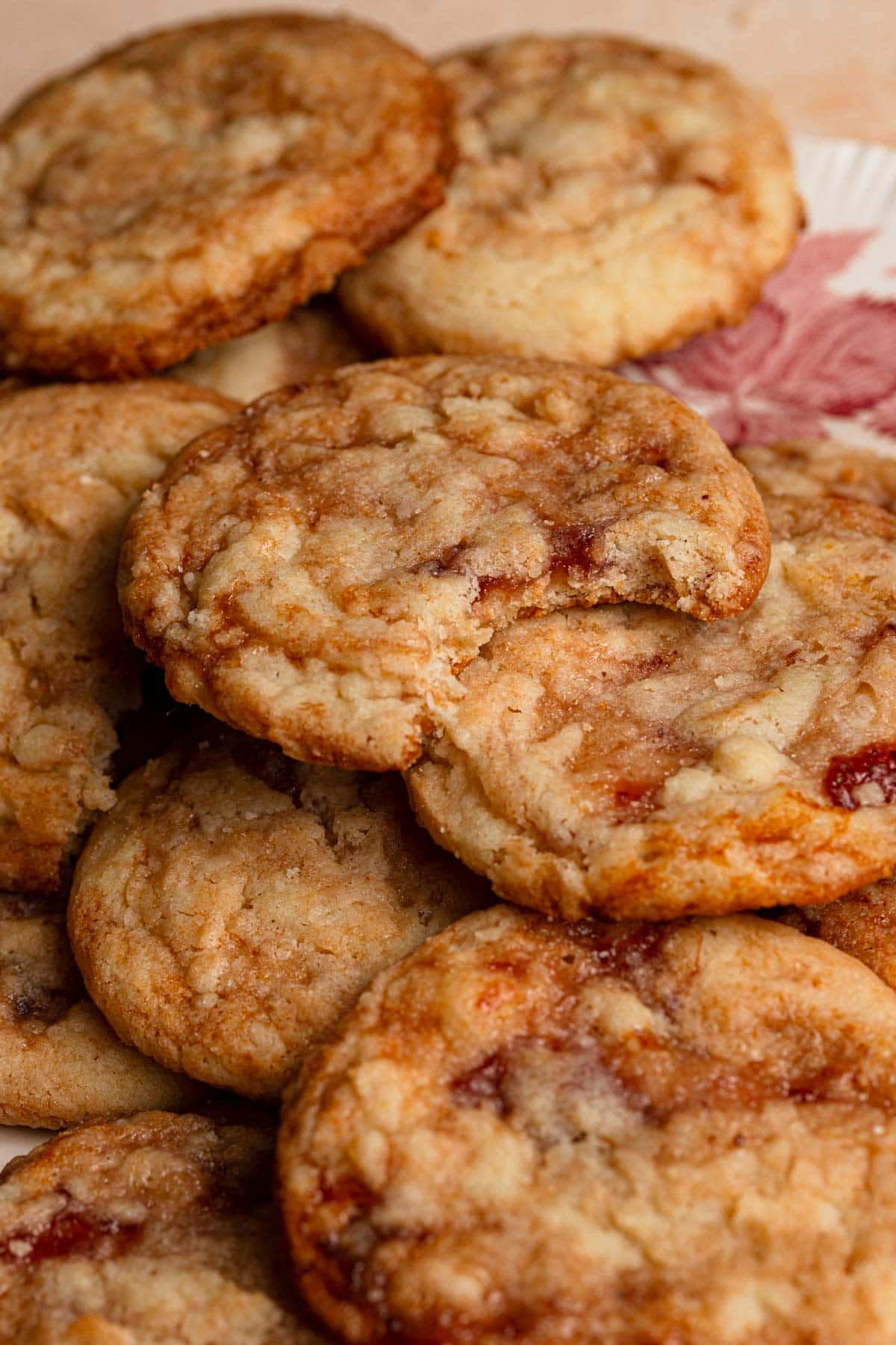 strawberry drop cookies.