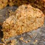 coffee cake with pistachio.