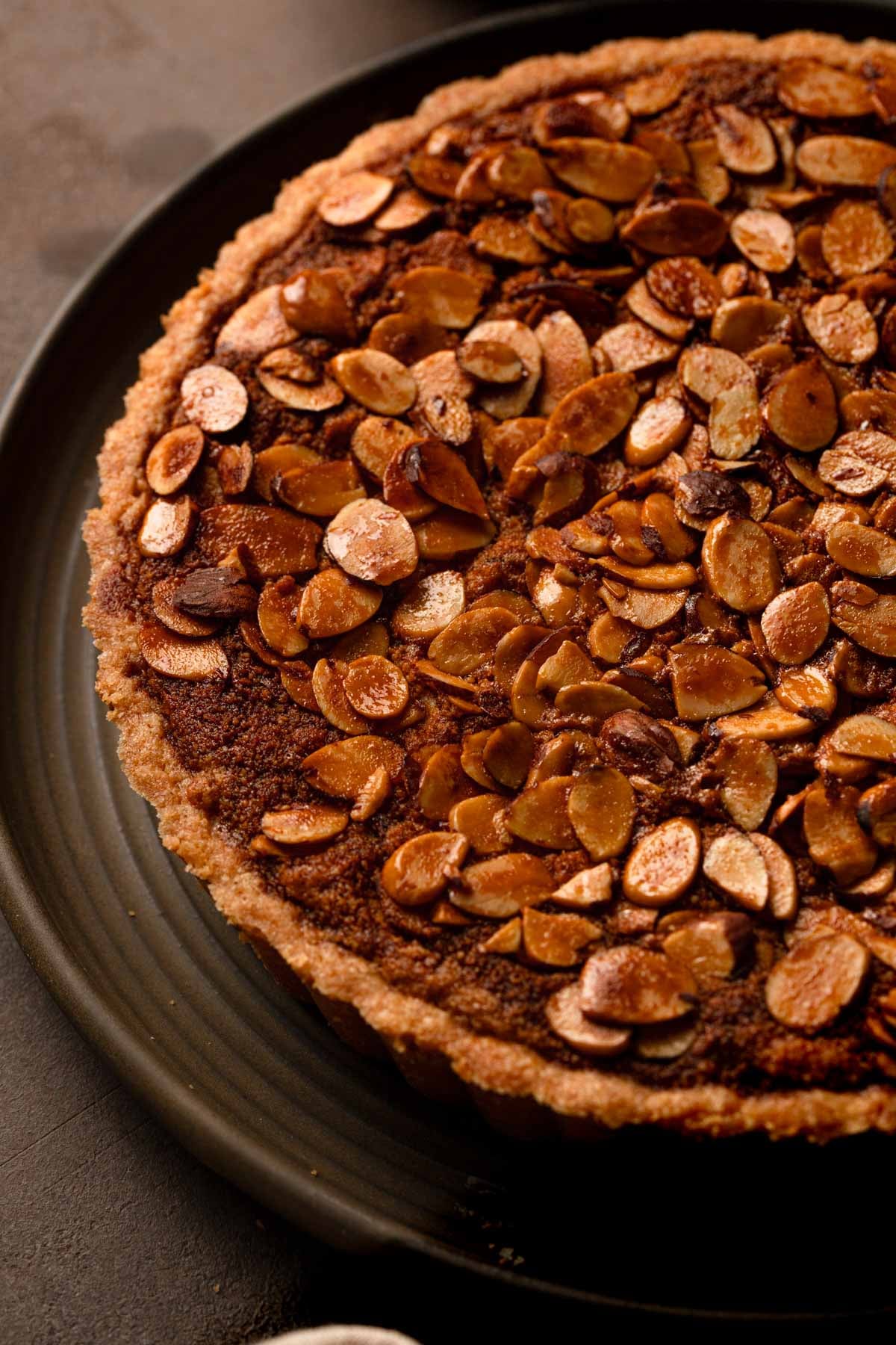 Baked tart.
