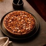 honey almond tart.