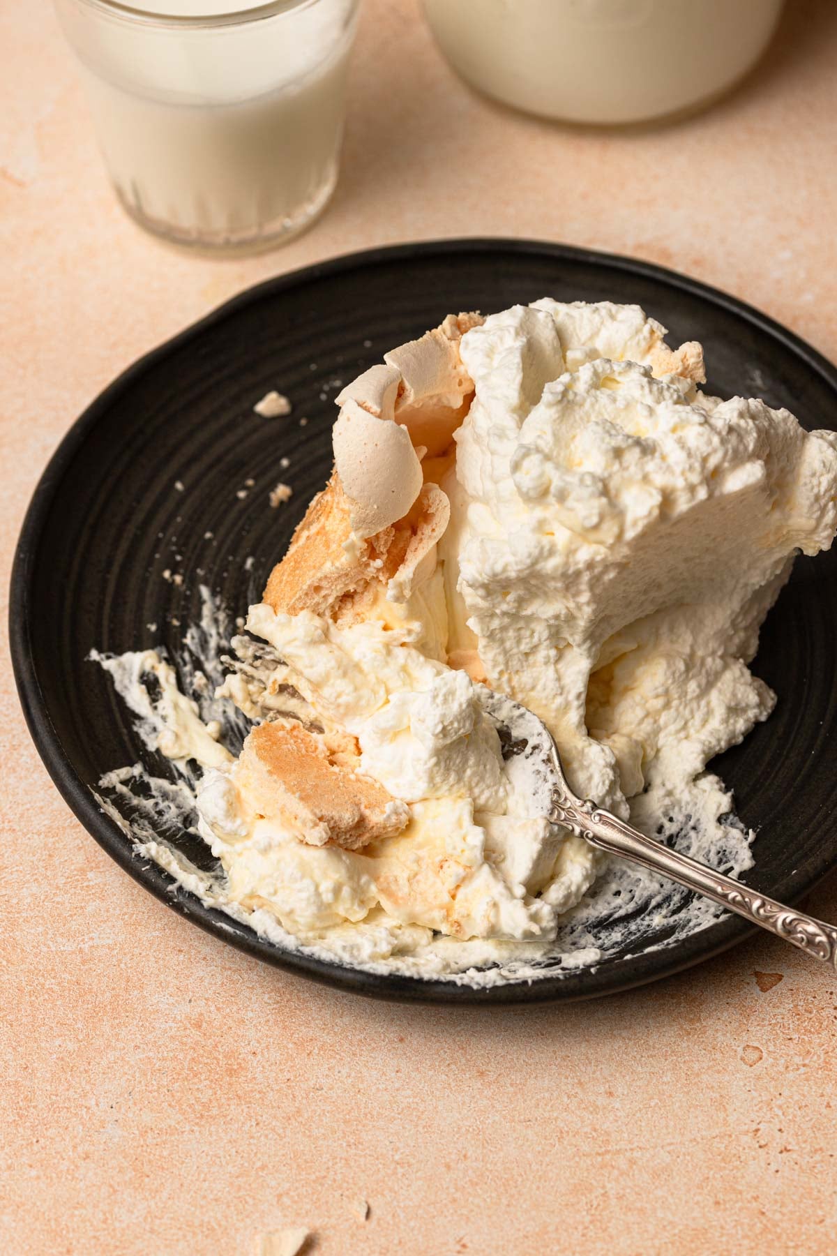 a slice of lemon meringue pie.